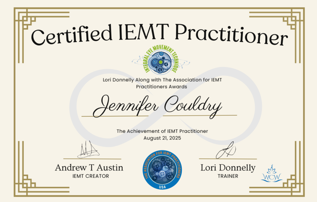 Certified IEMT practitioner
